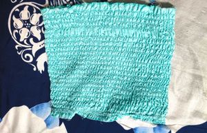 Smocked Tube Top - Teal