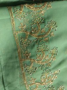 beautiful saree embroid