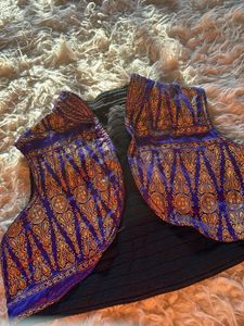 Embroidered Silk Blouse