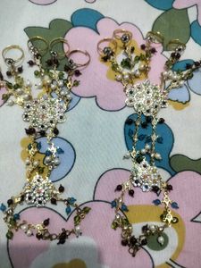Indian Hand Harness Ring Jewelry