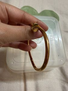 Rose Gold Nail Bracelet