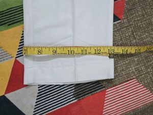Classic White Casual Pants