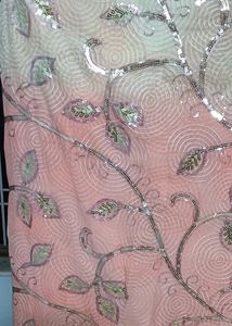 Full Work Party Wear Saree