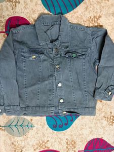 Stylish Grey Denim Jacket