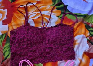 2 Lace Bralette Set