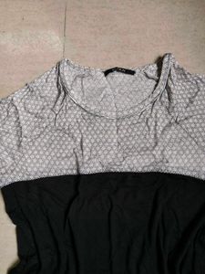 Printed Tunic Top