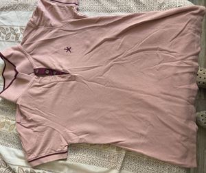 Men's Pink Polo T-Shirt