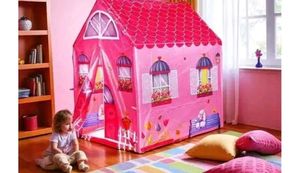 Kids Beautiful Red Play Tent