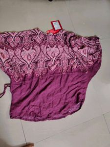 Biba Women Paisley Printed Kaftan Style Top