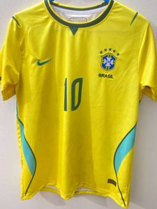 Nike Embroidered Brazil Neymar WC Home Kit 🔥