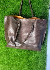 Brown Tote Bag