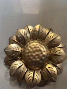 Golden Lotus Tealight Holder