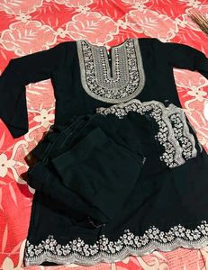 Trending Black Lehenga/ Sharara Choli Set