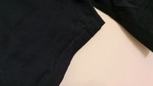 New Black Full Sleeve Croptop