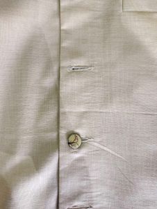Men's Beige Kurta and pant set