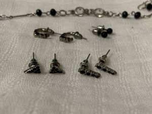 Assorted Black Tinted Jewellery Bundle