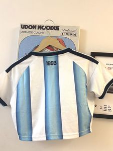 ADIDAS Argentina football Jersey Crop Top