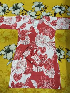 Vibrant Floral Kurta Set