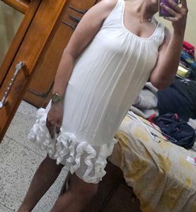 White Mini Dress