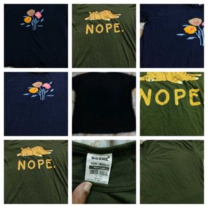 Cute Graphic T-Shirt Combo
