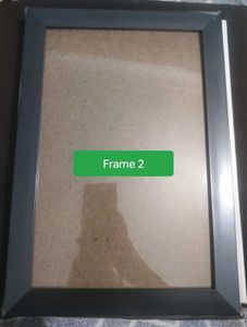 Set of 2 blank A4 size frames
