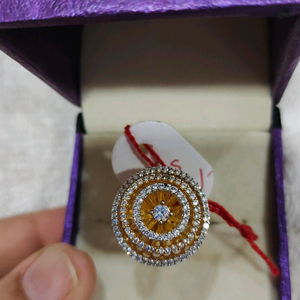 3 layered AD finger ring