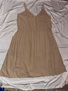 Casual Button-Front Mini Dress