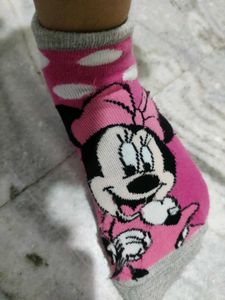 Cute Minnie Mouse Socks