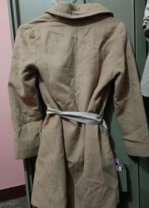 Elegant Beige Trench Coat