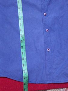 USED FULL SLEEVE Levi's Men's Blue Casual Shirt