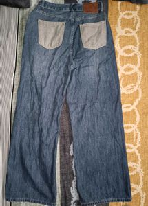 🇹🇭Wide Leg Denim Jeans