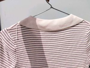 Striped Polo T-Shirt
