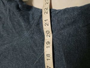 Men's Blue Textured Polo T-Shirt