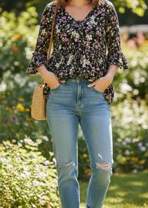 Floral Print Dress