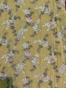 Yellow Embroidered Kurta