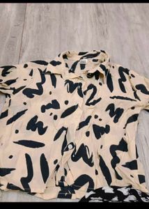 2 pcs combo  crop shirt