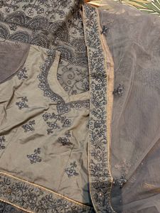 Partwear Grey Lehnga