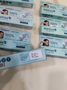 7pc Niacinamide oil balance sunscreen