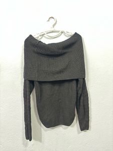Off-Shoulder Sweater top