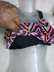 Vibrant Tribal♥️ Print Bikini Top