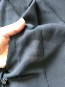 🎉Chic Georgette Black Blazer Dress