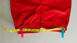 Red trousers