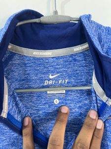 Nike Blue Long Sleeve Top