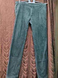 Pant check Piece design/Boxes pattern/Cotton