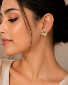 Anti Tarnish Gold Plated Earrings