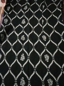 Black Printed Kurta