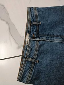 Wide Leg Denim Jeans
