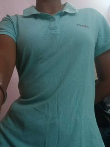 Blue FEIDA Polo Shirt - Size Large