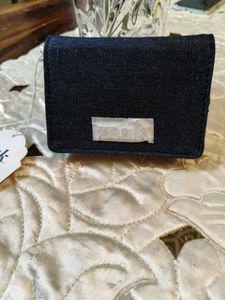 zouk Navy Blue &amp; Cream mini bag