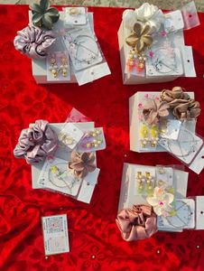 Hair Accessories Bundle: Scrunchies, Clips &amp; More!